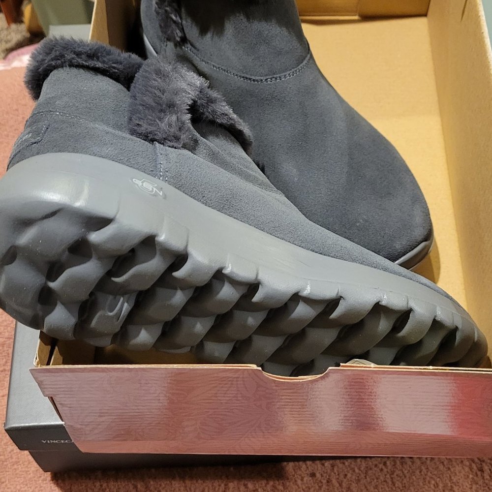 Charcoal ankle boots